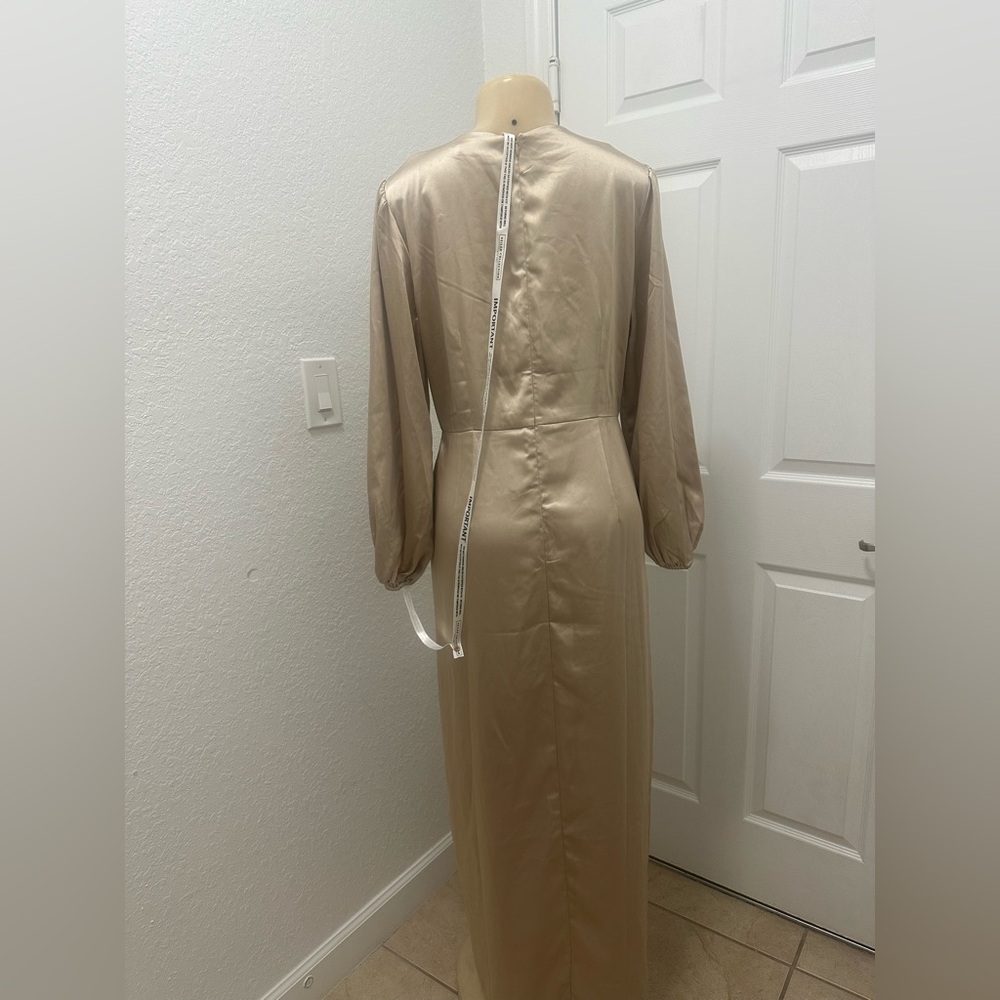 Juliana Veiled Collection Modest Tie Long Sleeve Women’s XL Juliett Gown Dusty - Picture 11 of 14